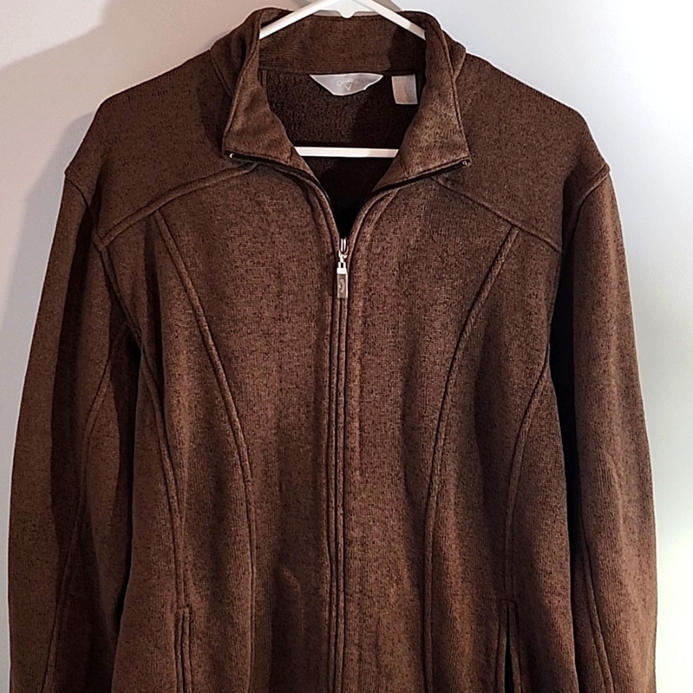 Callaway brown coat XL